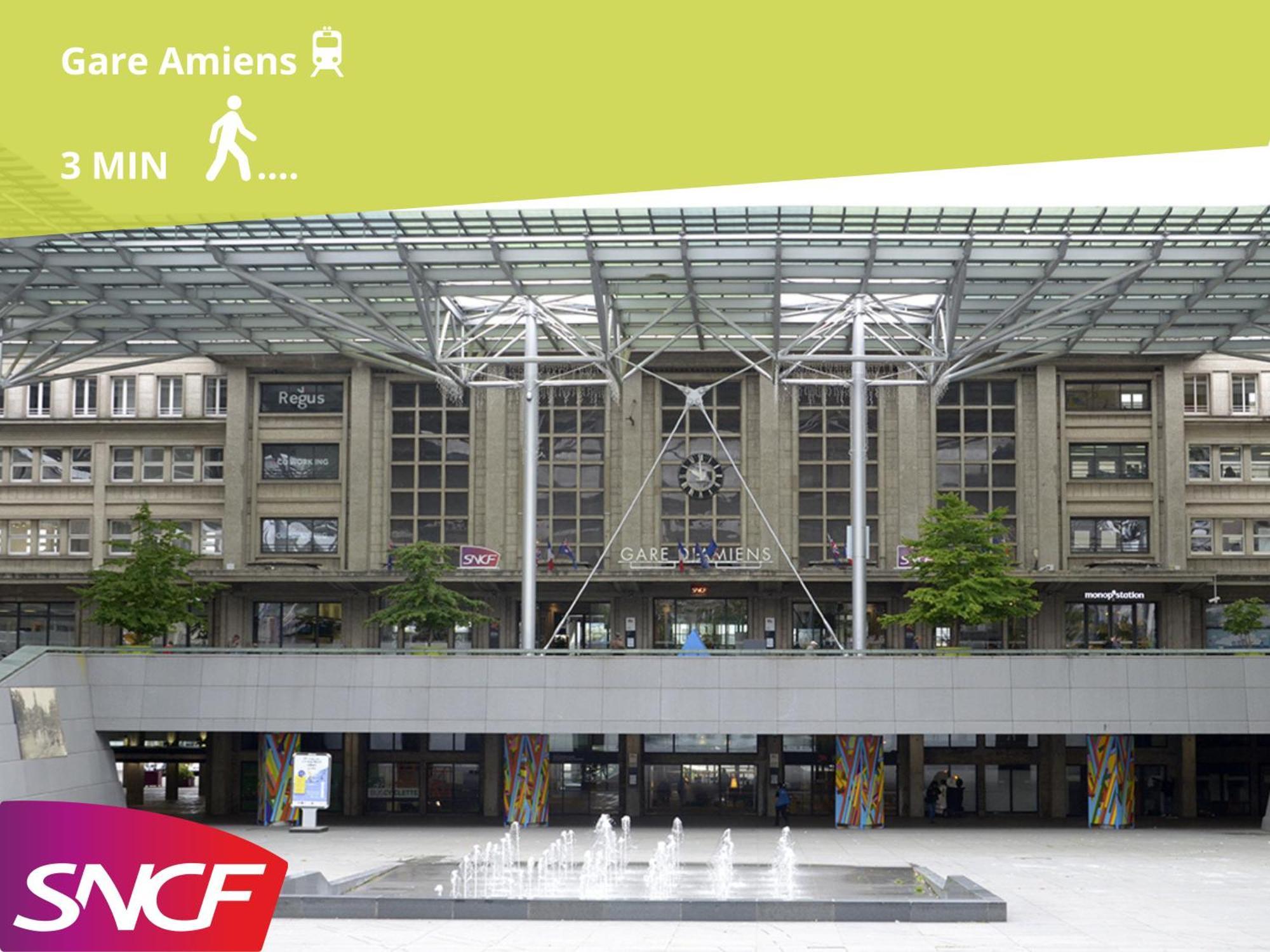 Maison 3ch - Cinema - Game - Parking - Gare Amiens