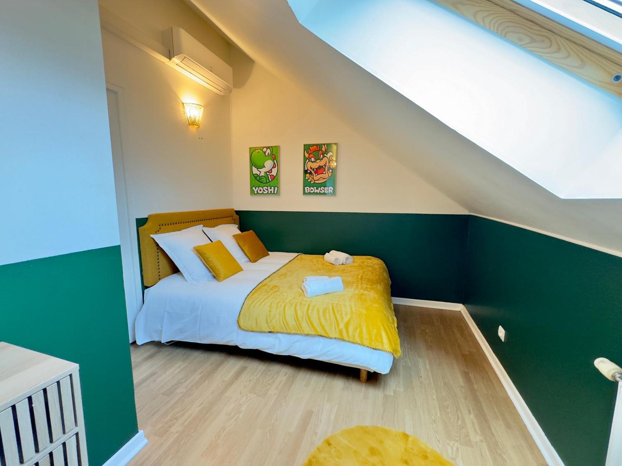 Hébergement de vacances Maison 3ch - Cinema - Game - Parking - Gare *